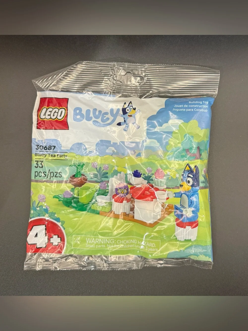 LEGO Bluey Tea Party 30687 33pcs Building Toy Brand New Sealed